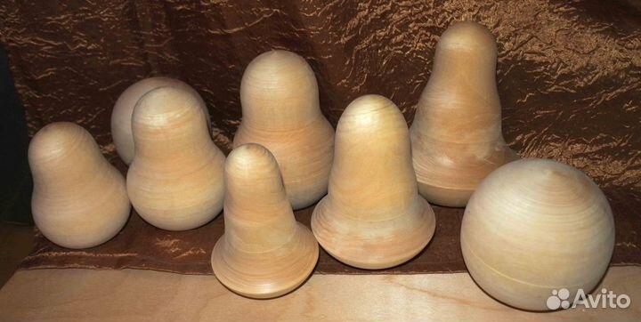 Деревянные заготовки неваляшки