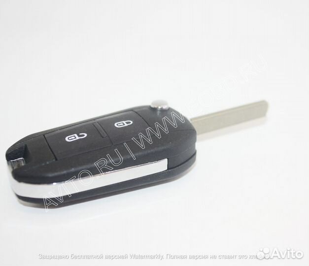 Ключ выкидной Peugeot 2 new style