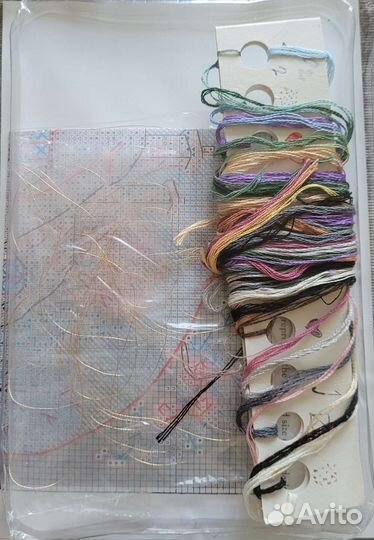 Набор для вышивания dimensions (остатки)