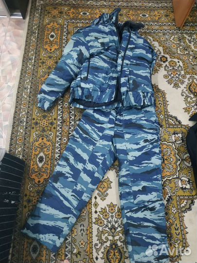 Форма охраны черная зимняя