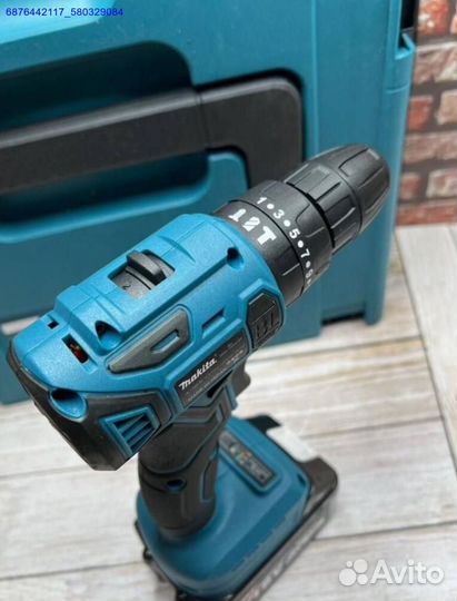 Набор Makita 2в1 Шуруповерт, гайковерт (Арт.59464)