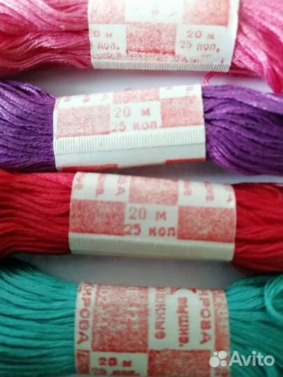 Нитки мулине