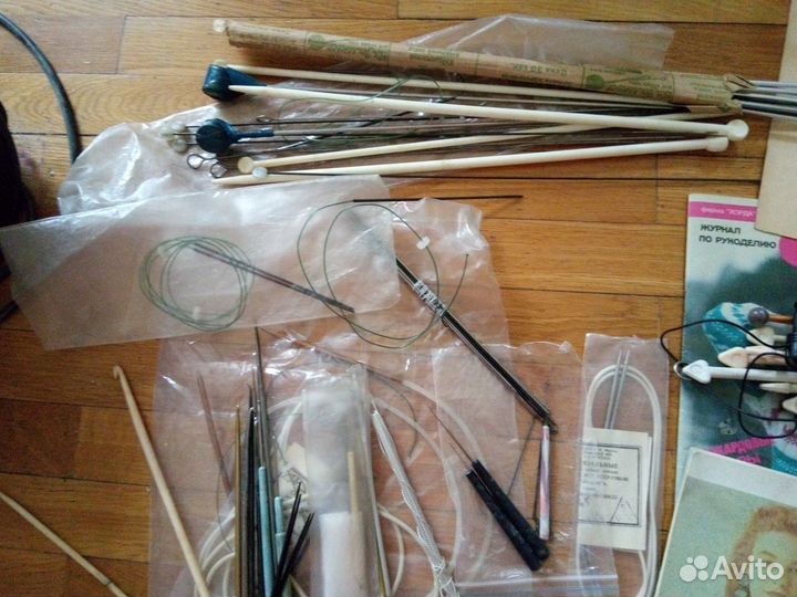 Спицы вязальные\крючки п\массовые и металл