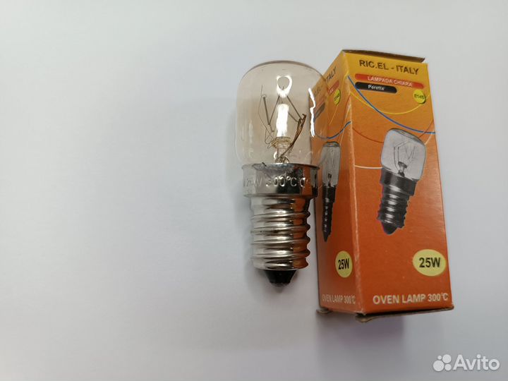Лампа для духовки, 25W, E14, 300C, LMP101UN, CU441