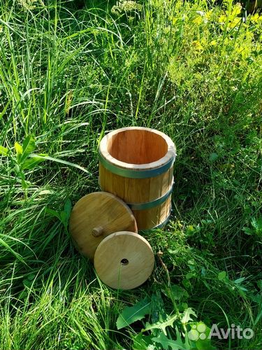 Кадка дубовая 7 л