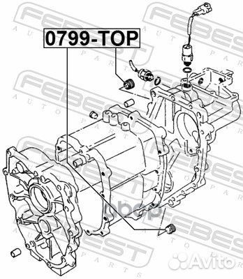 Пробка сливная масляного картера 0799TOP Febest