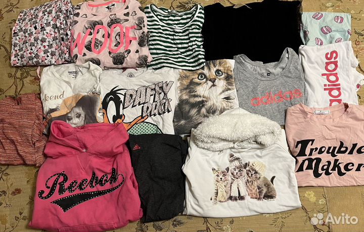 Вещи пакетом на девочку