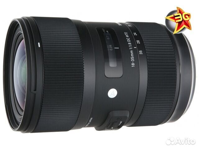 Объектив Sigma AF 18-35mm f/1.8 DC HSM Art для Nik