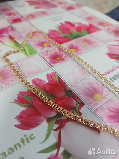 Золотая цепь 585 пробы