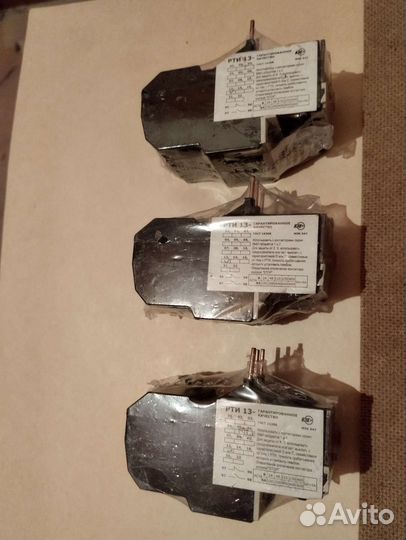 Реле тепловое, пускатели, фотореле и др