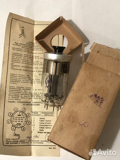 Электронные радиолампы, все лампы с проверкой