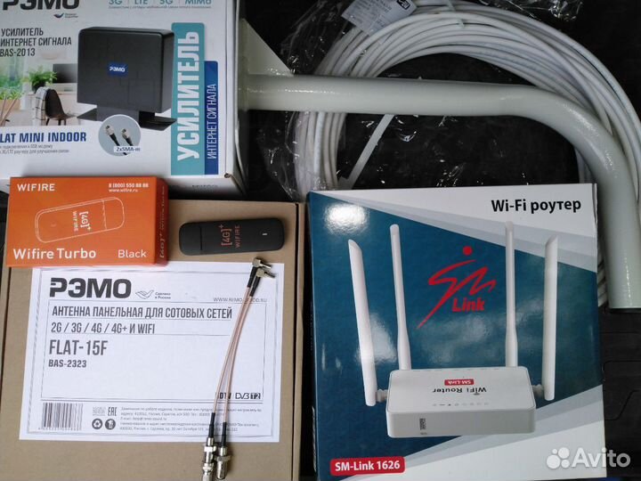 Комплект безлимитный интернет 4g