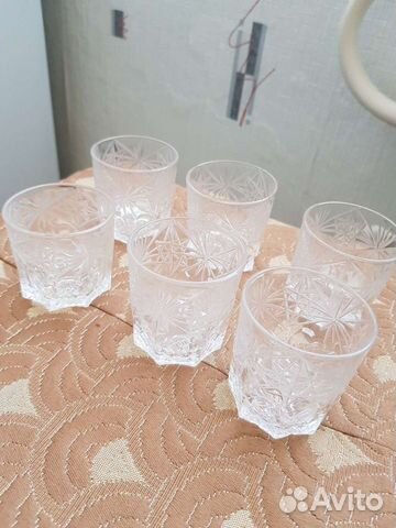 Стопки хрустальные СССР