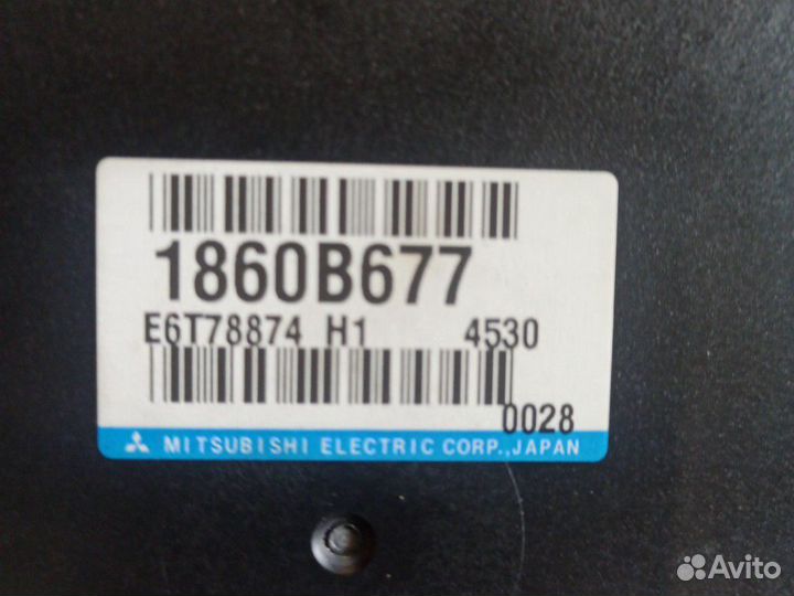 Блок управления двигателя mitsubishi lancer 10 1.6