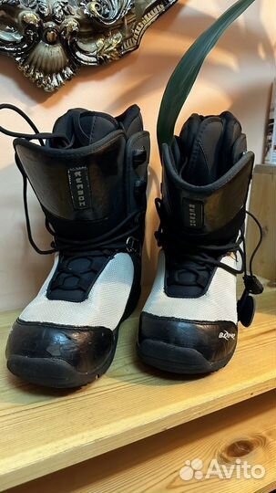 Комплект сноуборд 152/ крепления/ ботинки/ чехол