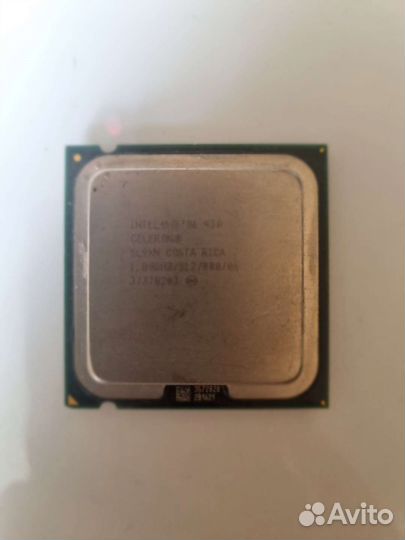 Процессор intel celeron