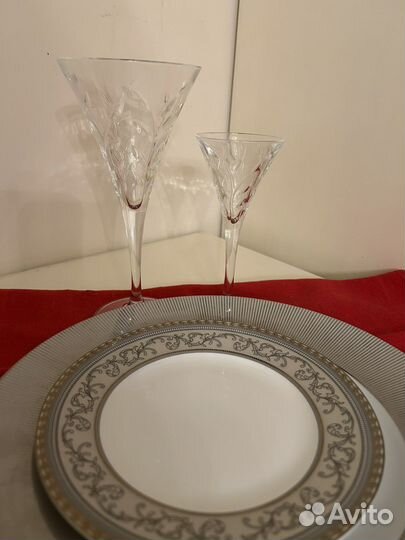 Фужеры хрустальные bohemia