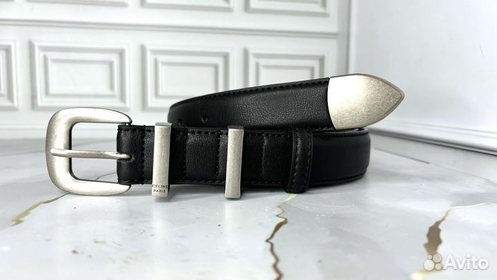Ремень женский Celine новый кожа