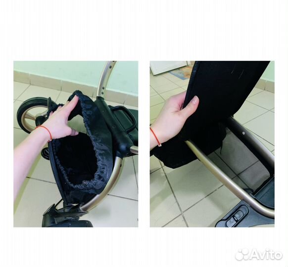 Коляска mima xari 3 в 1 +cybex