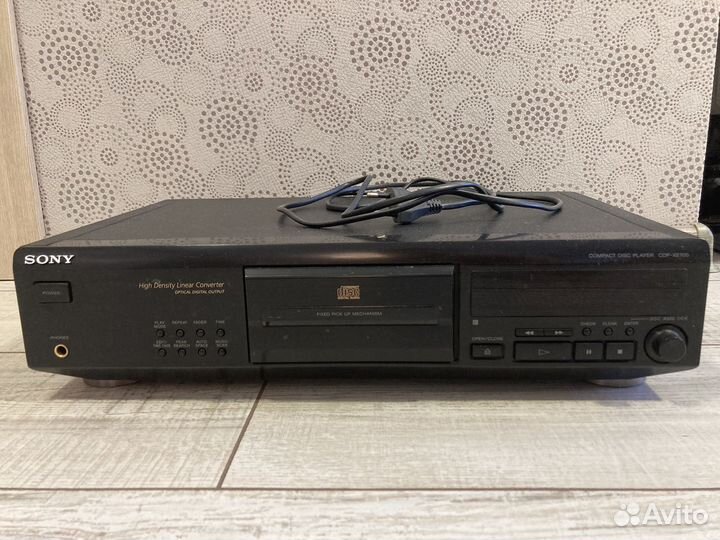 Cd проигрыватель sony cdp