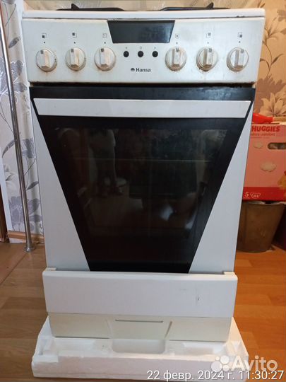 Газовая комбинированная плита Hansa