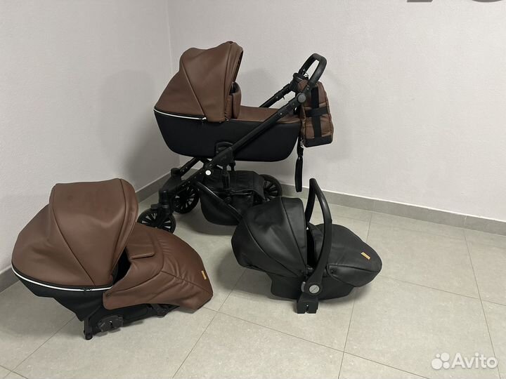 Коляска 3 в 1 Delorian active