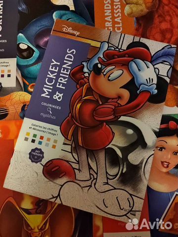 Раскраска антистресс Disney Hachette (Франция) объявление продам