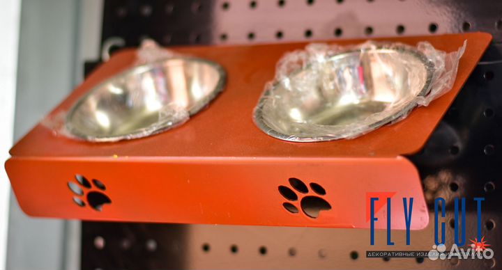 Миски для кошек. Миски для собак. Металл