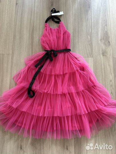 Нарядное праздничное платье для девочки 146 рост