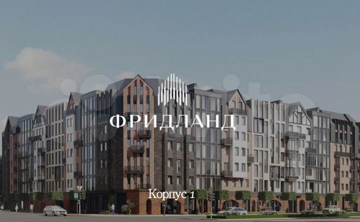 2-к. квартира, 75,2 м², 7/7 эт.