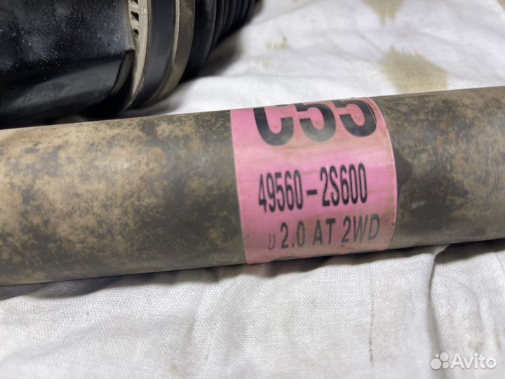 Привод правый Hyundai ix35 Kia sportage 2WD