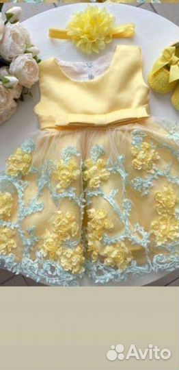 Платье для девочки 98