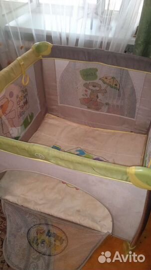 Большой детский манеж бу