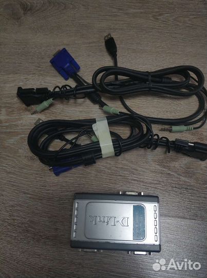 KVM переключатель D-Link KVM-221