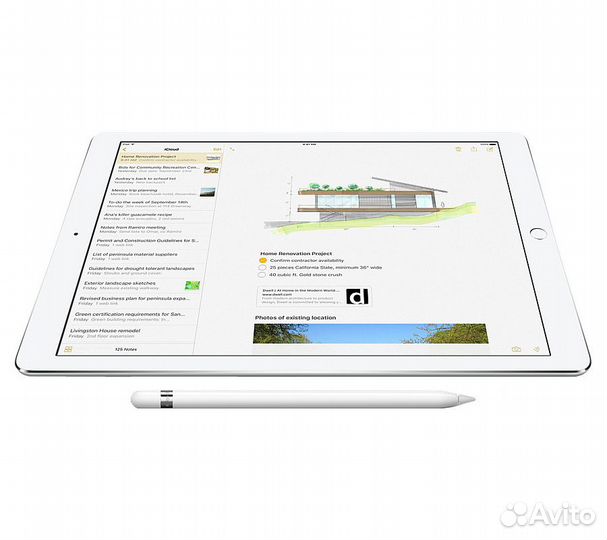 Стилус Apple Pencil (1st Generation) MK0C2, белый