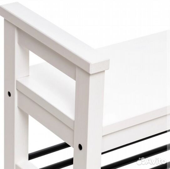 Скамья 85 кантри (хемнэс) белый