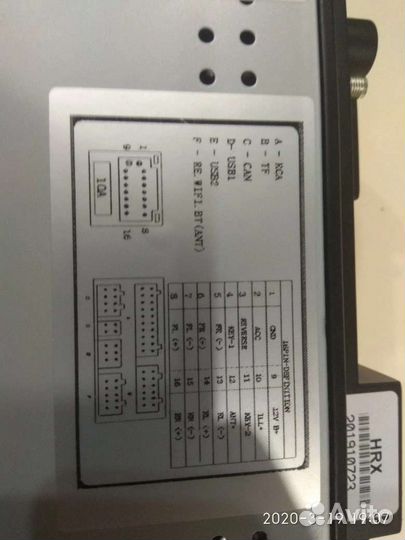 Магнитола 2 din для Toyota Alphard