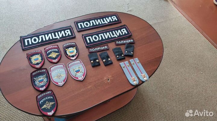 Нашивки шевроны эмблемы пуговицы,звезды полиция