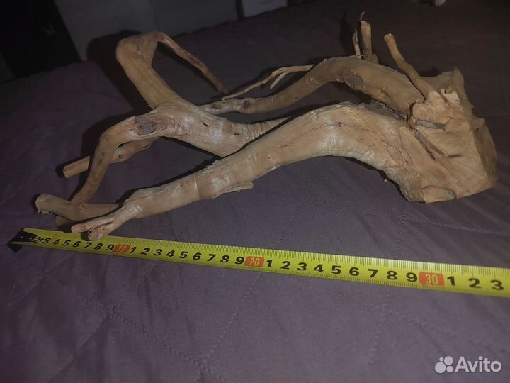 Коряга в аквариум