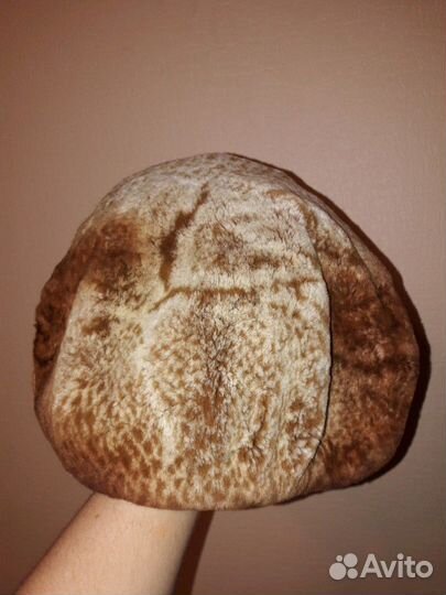 Берет женский меховой из щипаной норки