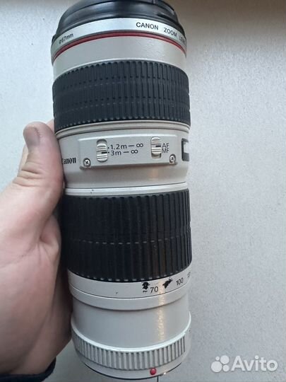 Объектив Canon 70-200 F4