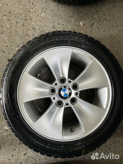 Диски r16 BMW + резина зимняя Roadstone 205/55 R16