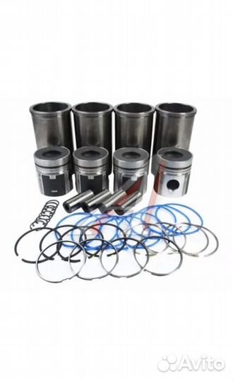 Поршня, гильзы, вкладыши, кольца(ман, вольво)