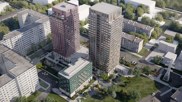 2-к. квартира, 57,6 м², 2/8 эт.