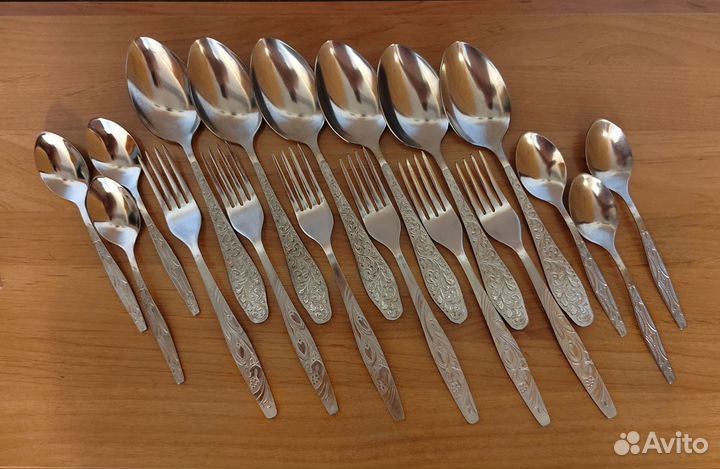 Ложки и вилки из пищевой нержавейки качество СССР