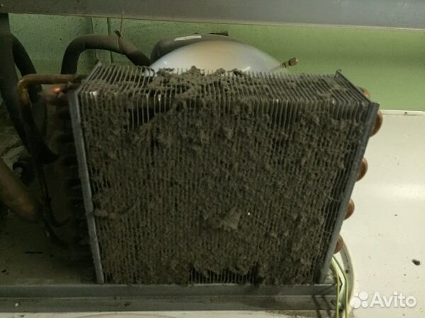 Чистка радиатора холодильника