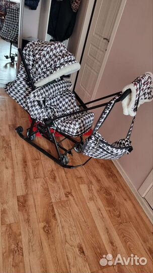 Коляска санки