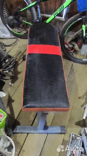 Спортивная нерегулируемая скамья