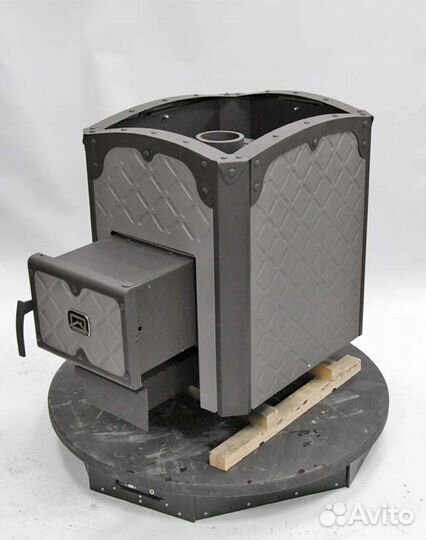 Печь банная чугунная