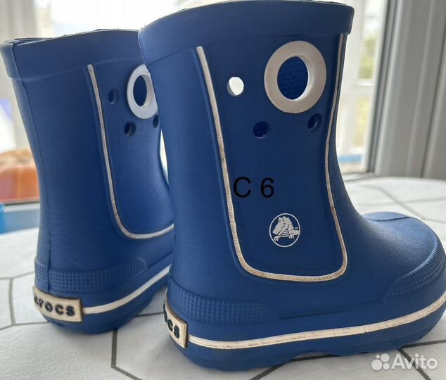 Резиновые сапоги crocs